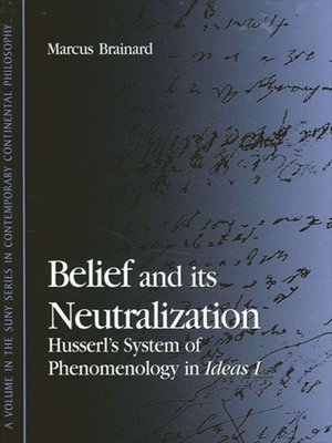 cover image of Belief and Its Neutralization